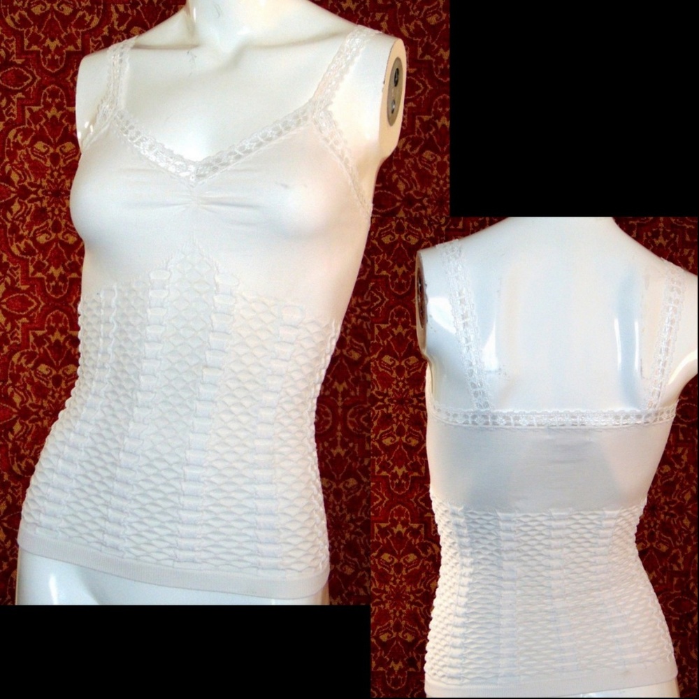 GRIP stretch lace strap bodycon blouse ONE SIZE 💥🕛